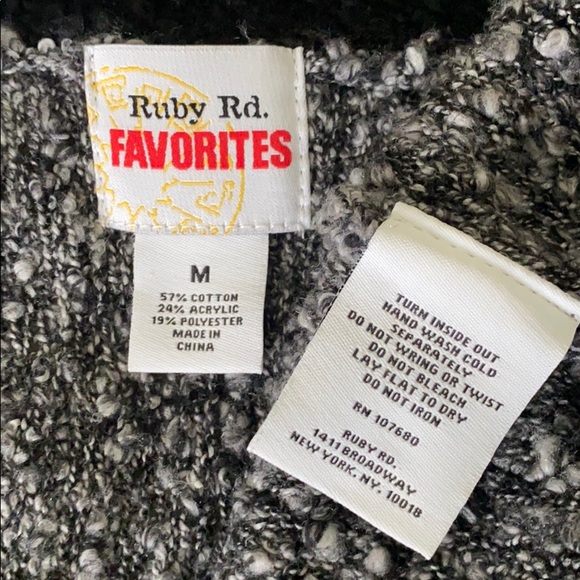 Ruby Rd. Cardigan Sweater - Picture 7 of 9